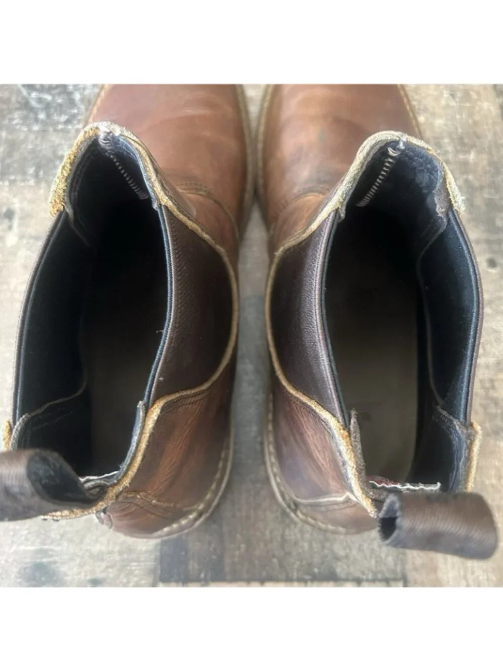 Red Wing 3311 Heritage Weekender Chelsea Plain Toe Work Boots Mens 11 D